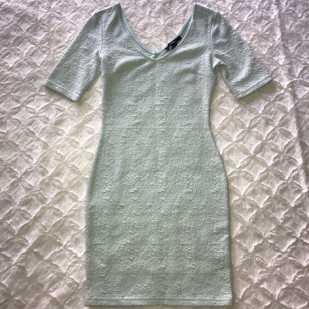 Teal Blue Dress